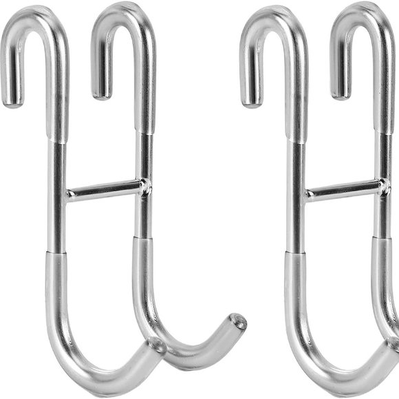 Shower Door Hooks (2-Pack), Towel Hooks - Picture 1 of 4